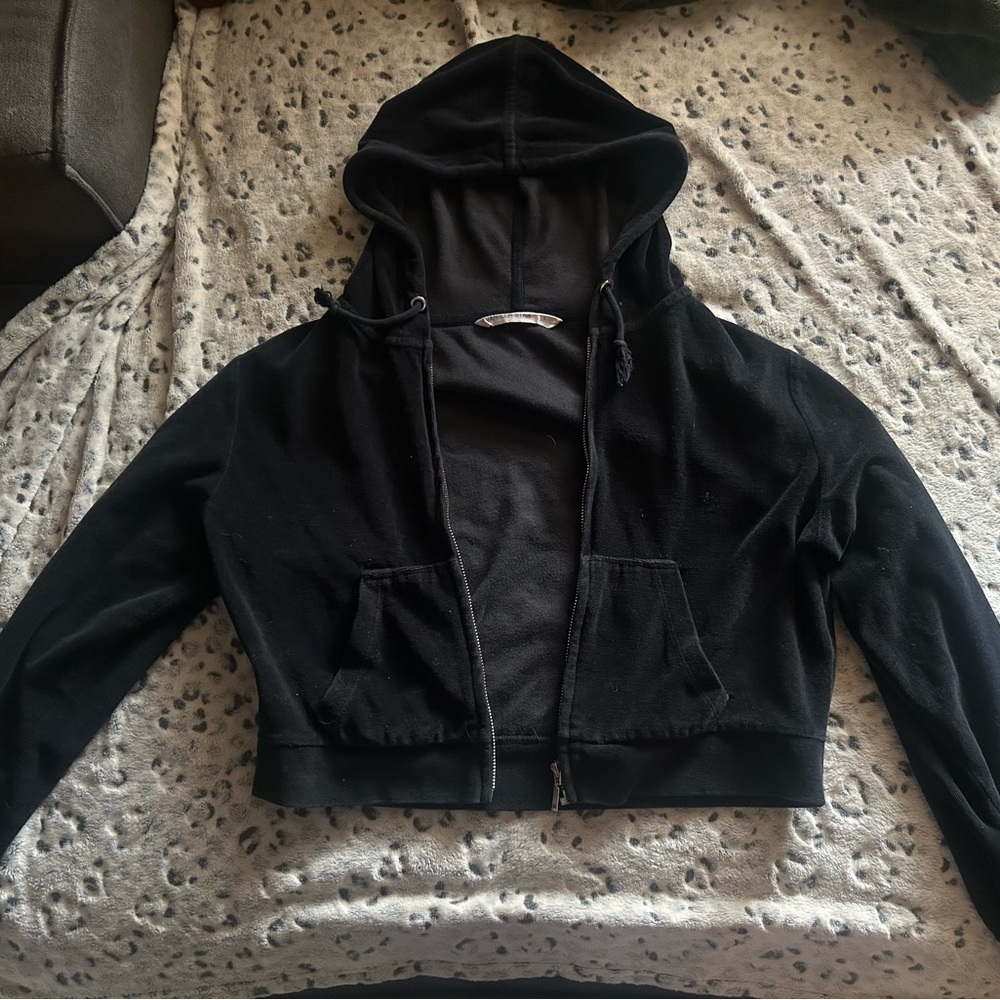 Black Women's Hoodie Jacket